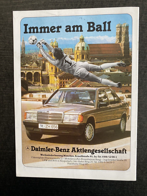 Programme De Foot Bayern Munich - RSC Anderlecht 05/03/1986
