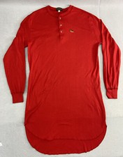 Vtg Boundary Waters Daytons Womens Nightgown Sz XL Mallard Duck Red USA Made