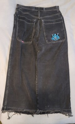 Jnco Jeans Vintage DJ BUDDHA 36W X 32L BLACK | eBay