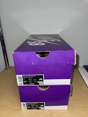 Nike SB Dunk PRM ''CITY OF LOVE BURGUNDY'' 2024 - Size 7 - FN0619 600 (2656-64)