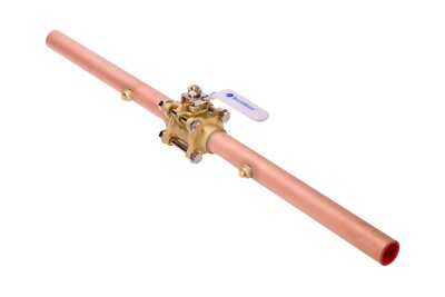 2'' BEACON-MED AES PN: 211605-00 Dual-Port Shut-Off Line Ball Valve, Lockable