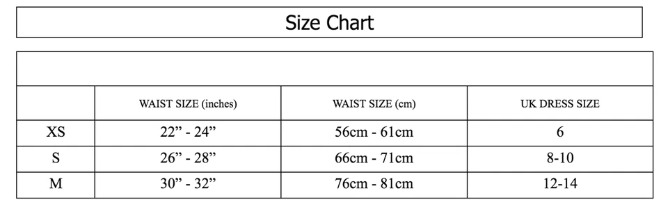 Ann Summers 'Besotted' Waspie / Suspender Belt - Black (XS, S, M) - Image 3 of 4