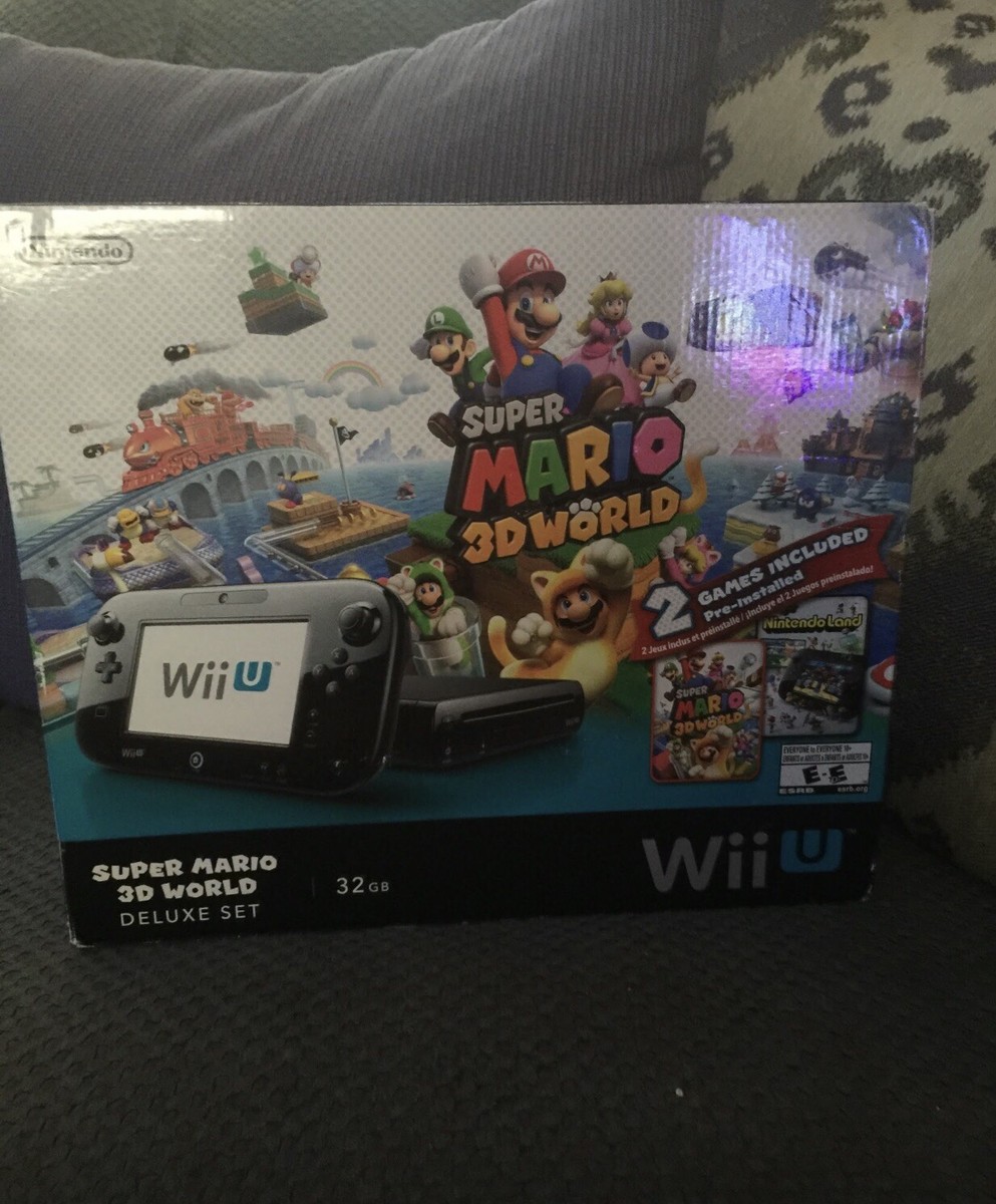 Wii U - Wii U 本体スーパーマリオ3Dセット Nintendo Wii U Super Mario Maker Bundle [JP] - Consolevariations