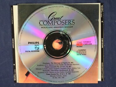 Great Composers: Mozart [Time Life Disc CMD-02B] {CD Caseless No Tracking}