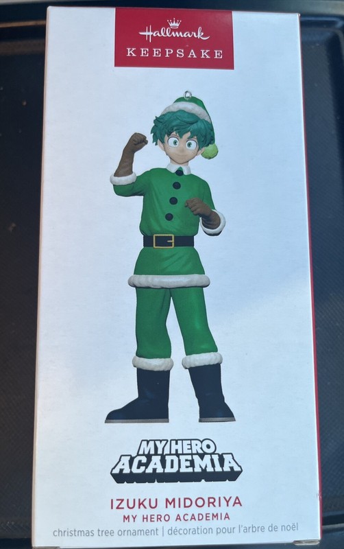 Hallmark 2023 IZUKU MIDORIYA My Hero Academia Christmas Keepsake Ornament
