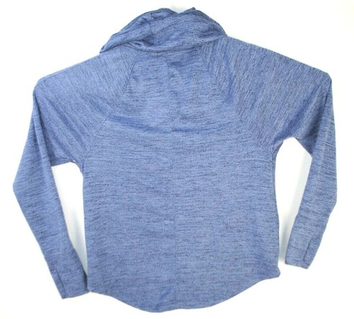 Felpa Athleta Techie Anorak blu con cappuccio taglia XS X-Small - Foto 4 di 5