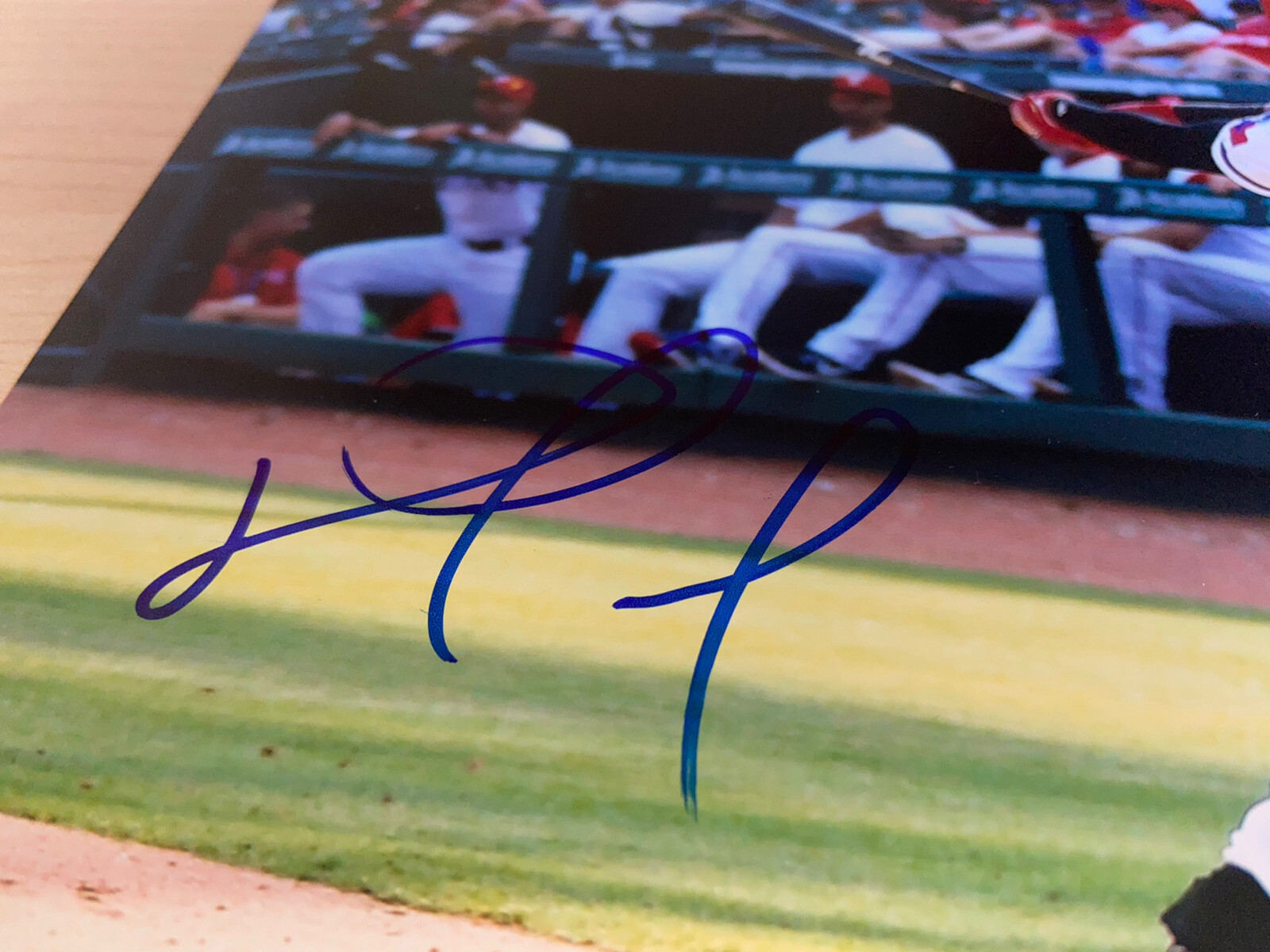Nomar Mazara Chicago White Sox Texas Rangers Autographed Signed 8X10 Photo W/COA - Picture 3 of 3