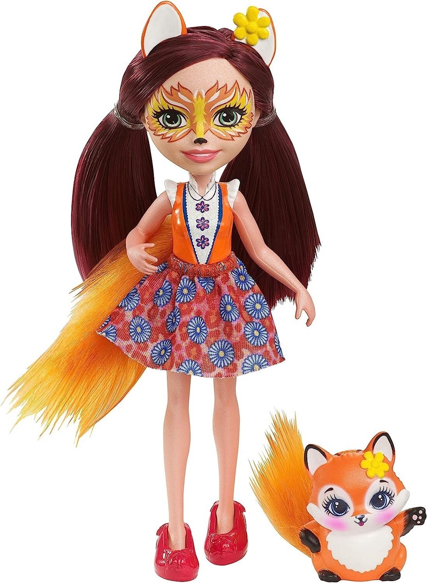 Mattel Enchantimals Felicity Fox Fox Doll Pet Set NEW - Main Image