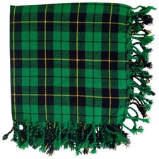 Hunting Wallace Tartan 48" x 48" Purled Fringed Kilt's New Fly plaids