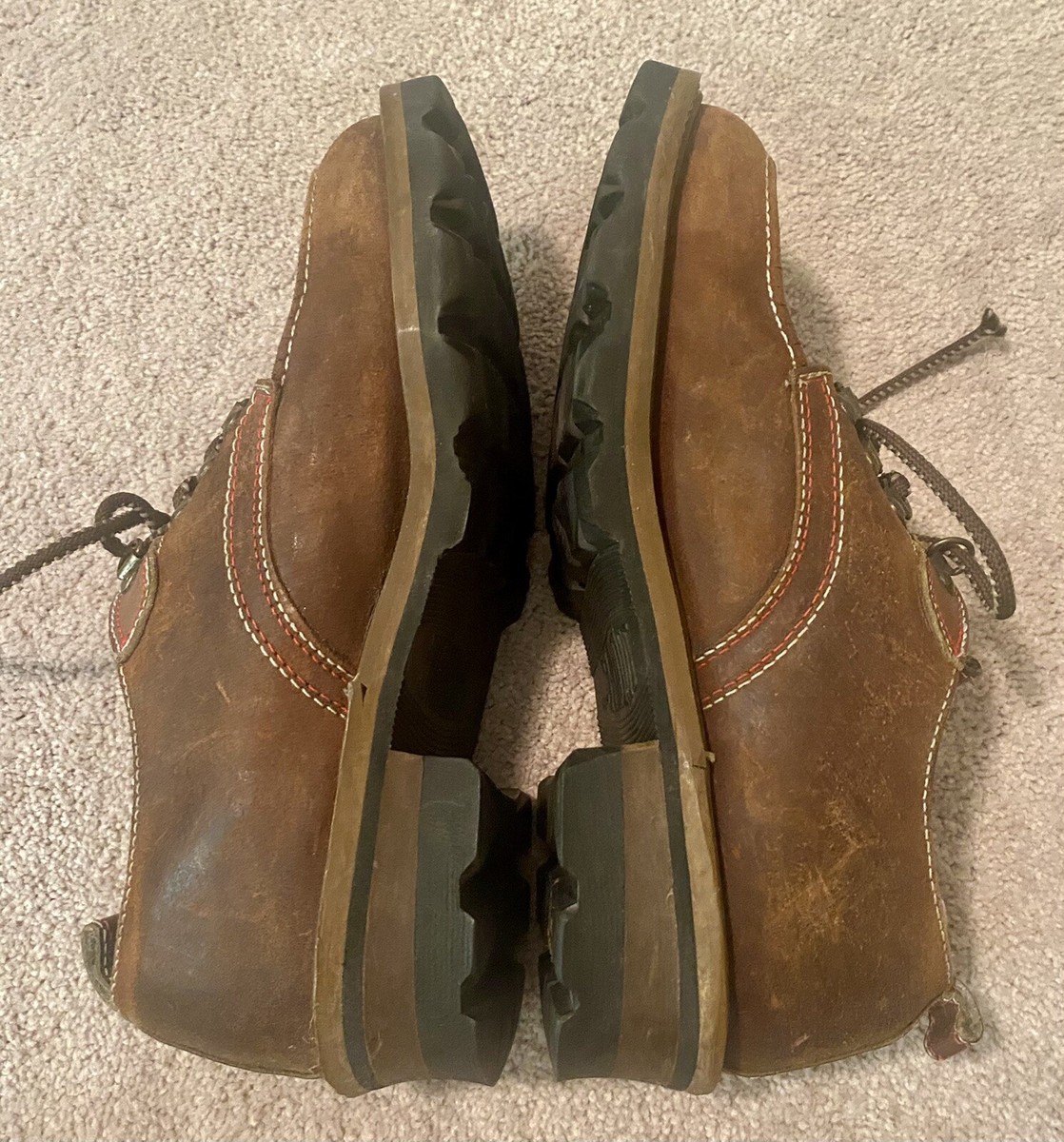 Zodaic Shoes Mens Brown Leather Lace Up 9.5 M Rare Find | eBay display picture 2