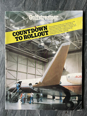 Fall 1979 GULFSTREAMER Magazine Gulfstream III Savannah GA Aviation Engineer