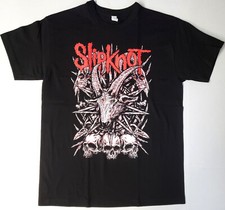 SLIPKNOT T-shirt Heavy Metal Band Tee Men's 100 Cotton Black New