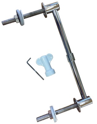 Toilet Seat Bar Chromed Brass Hinge Set 7108899405265 | eBay