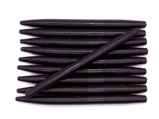5'' Solid Black Senko Style Stick Bait Soft Plastic Bass Fishing lure 50ct