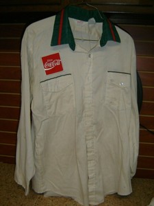 70's VINTAGE COCA COLA EMPLOYEE DRIVER DELIVERY UNIFORM ...