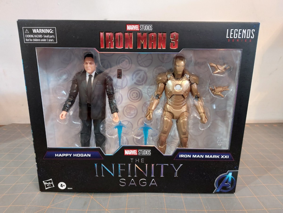 Hasbro Marvel Legends Happy Hogan & Iron Man Mark 21 6