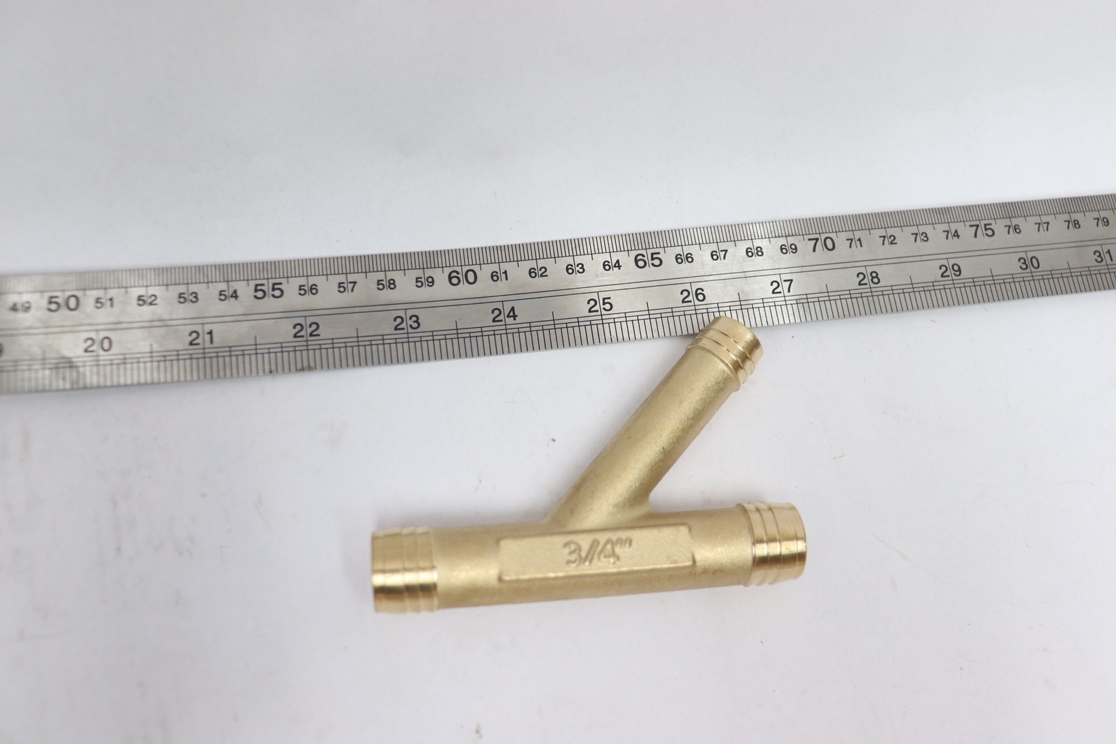 Ice Crusher Barb Reducing Wye 3/4" x 1/2"