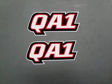 2x QA1 decals stickers graphic NHRA Sponsor Hot Rod Outlaws Suspension Springs
