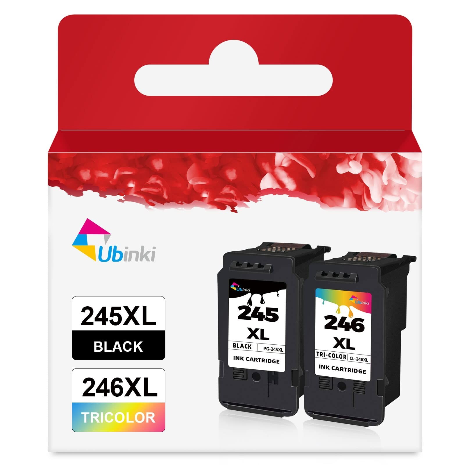 245XL 246XL Combo Pack for Canon Ink Cartridges 245 and 246 PG245