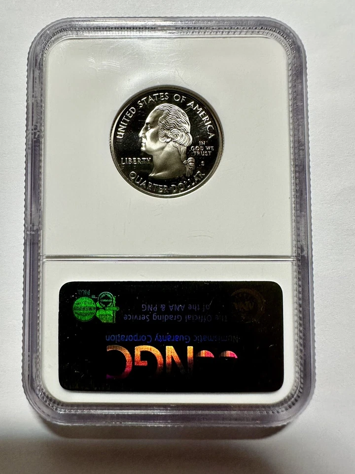 2006-S 25 Cents Nebraska State Quarter PF 69 Ultra Cameo - NGC Graded - Image 2 of 2