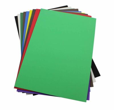 Craft Foam Sheets--12 x 18 Inches - Asst. Colors Set 2 - 10 Sheets-2 MM Thick