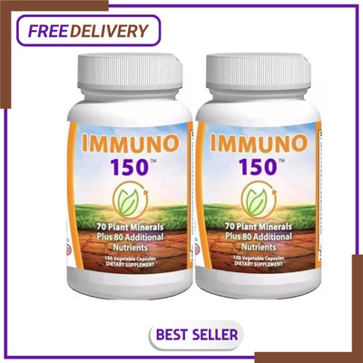 1 Bottle of IMMUNO 150 The Ultimate Multi Vitamin 150 Capsules pack of 2
