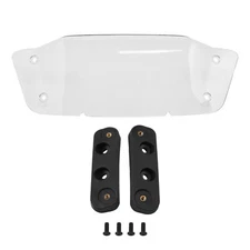 Clear 7" Windshield & Bracket Riser Fit For Harley CVO Street Glide FLHXSE 23-25