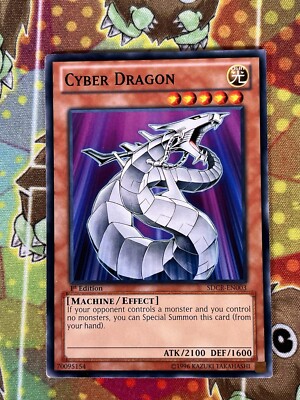cyber dragon yugioh card Barrier [SOI-EN006] Super Rare may be 1st or Unlimited Edition LEDD-ENB25 Cyber End Dragon :