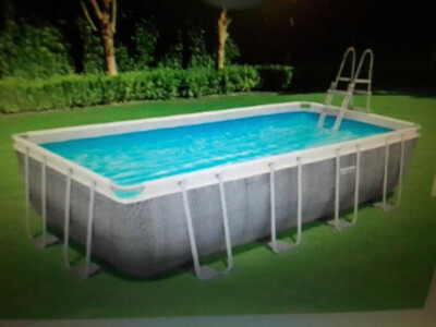 Bestway Pool Power Steel Frame 549x274x122cm Komplett-Set Hochleistungspumpe NEW