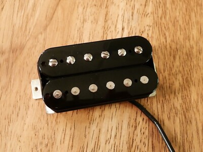 THE UNDERWOUND ''CUSTOM'' HUMBUCKER BLACK ALNICO 3 HISTORIC VINTAGE TONE FOUR WIRE