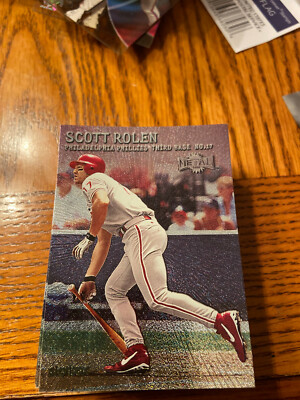 2000 Fleer Metal Baseball #90 Scott Rolen Phillies Cardinals Reds