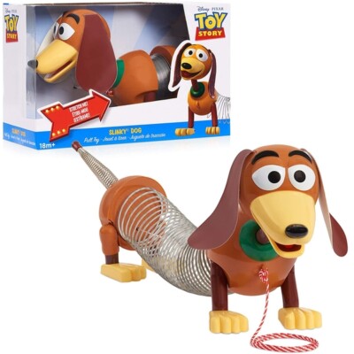 NEU Disney und Pixar Toy Story SLINKY DOG Nachziehspielzeug 