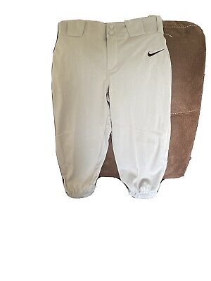 Nike Youth Flex Vapor Pro Knicker Baseball Pants Gray 747233-012 Grey Large New | eBay