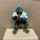 Vintage Slap Shot Leonardo Ninja Turtles Collectible TMNT Figure Hockey 1991