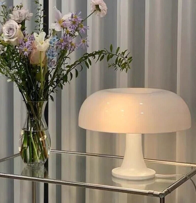 Lampe Champignon Vintage 60-70,Lampe Chevet, Déco Interieur, LED Incluses Modern - Photo 3/4