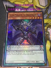 CARTE Yu Gi Oh LECTOR PENDULE, LE DRACOSSEIGNEUR SHVI-EN023 ANGLAIS