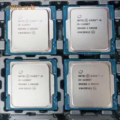Intel Core I9-11900T 8 core 1.5GHz-4.80GHz QS 16 MB FCLGA1200 CPU ...