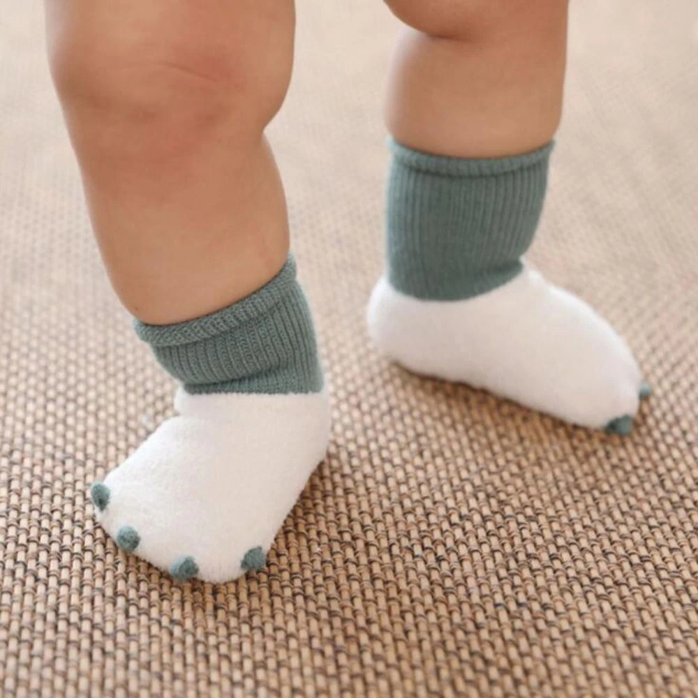 Winter Baby Foot Sock Thick Coral Fleece Children s Socks Toddler