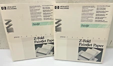 Hewlett Packard Z-Fold PaintJet Paper 250 Z-Fold Paper #51630P  -NEW (11119)(RK)