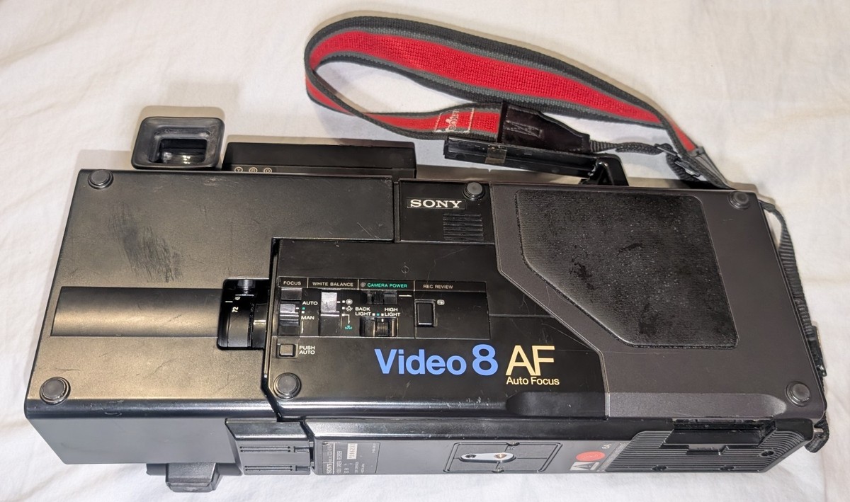 SONY CCD-V8AFⅡ RARE Sony CCD-V8AF Video8 8mm Video Camera Recorder Camcorder w