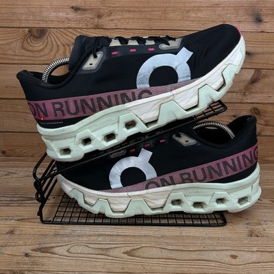 On Running Sneaker Herren UK 11 Cloudmonster Hyper Black Lima Marathon Laufschuhe