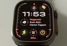 Apple Watch Ultra 49mm Titangehäuse - Silber...
