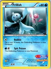Frillish 34/99 Uncommon Next Destinies Pokemon NM/LP