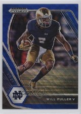 2021 Panini Prizm Draft Picks Blue Wave Prizm 170/249 Will Fuller V #58 0q3