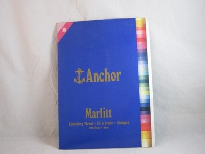 Anchor Marlitt  Embroidery Threads Sample Card  #311