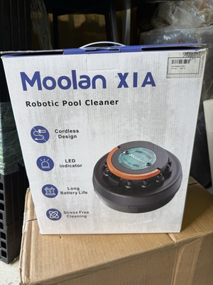 Moolan X1A Cordless Robotic Pool Cleaner With Long Battery Life - All Water Type