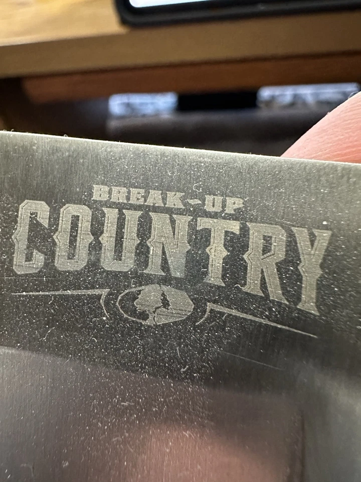 Break Up Old Country Bowie Knife With Sheath - Image 2 of 3