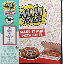 MGA's Miniverse Make It Mini Pizza Party Sunny Bros Pizza BRAND NEW 