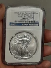 2011(S) $1 American Silver Eagle 1 OZ NGC MS69 -Struck at San Francisco Mint