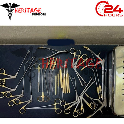 Fess Instruments Set Endoscopic Sinus Surgery A+German Steel ENT Instruments Set